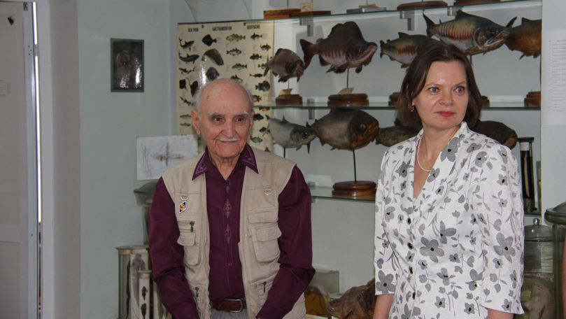 Directorul Muzeului de Științe Naturale al USM împlinește 90 de ani