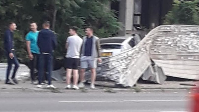 Poliția: Detalii despre accidentul șoferului beat cu gravidă în mașină