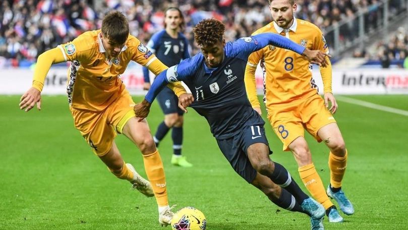 Молдавской сборной удалось забить гол в ворота французов.