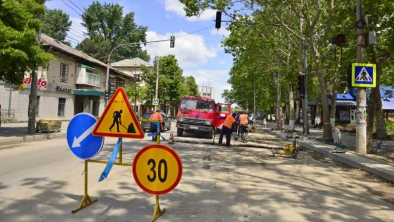 Când ar putea fi finalizată reparația străzii Ion Creangă din Capitală