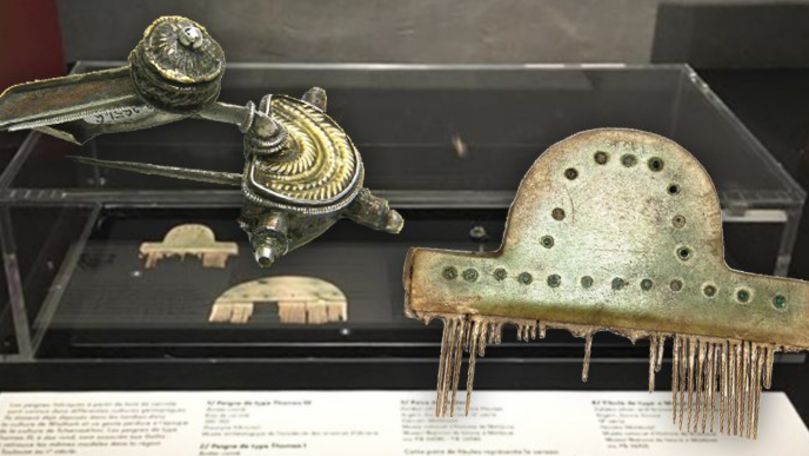 Vestigii din necropola de la Dănceni, expuse într-un muzeu din Franța