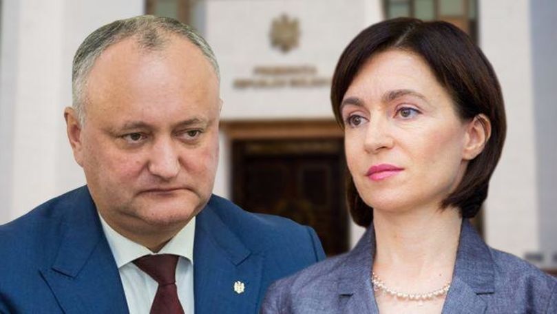 Санду снова пригласила Додона на дебаты. Коллаж: Point.md