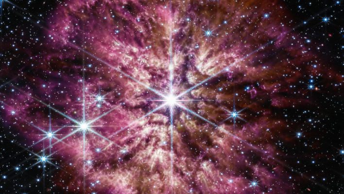 Telescopul James Webb a surprins o explozie masivă a unei stele