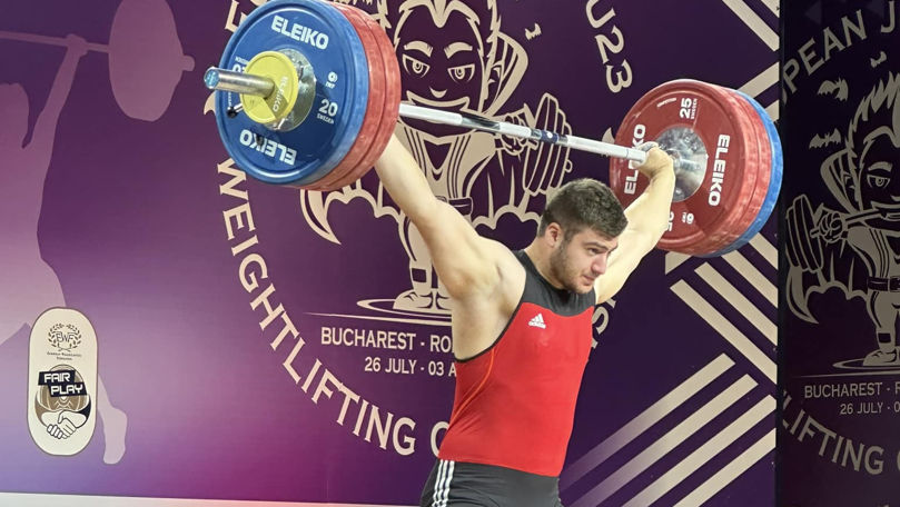 Tudor Bratu a obținut aurul la Campionatul European de Haltere