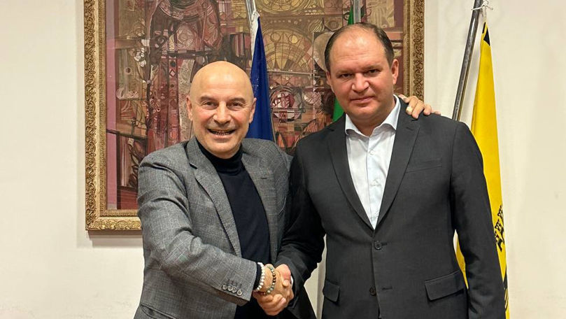 Ion Ceban s-a întâlnit cu omologul său din orașul italian Magenta