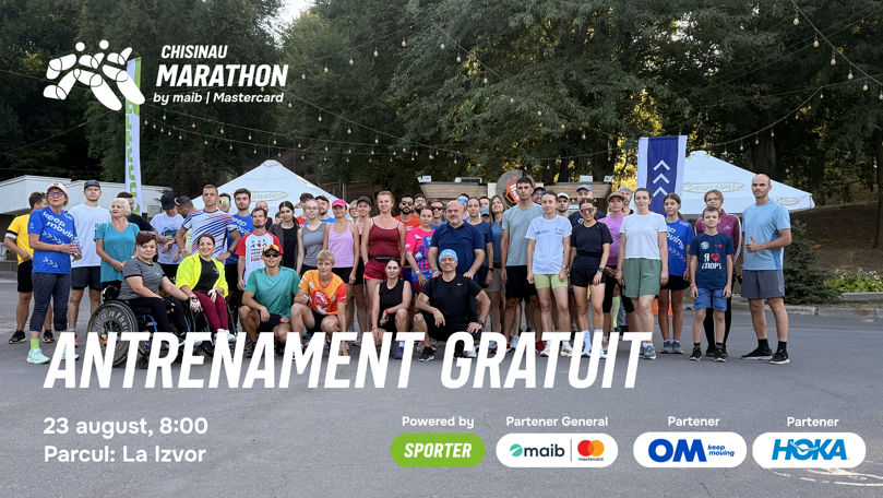 Chisinau Marathon by maib | Mastercard: Pregătește-te cu Sporter Ⓟ
