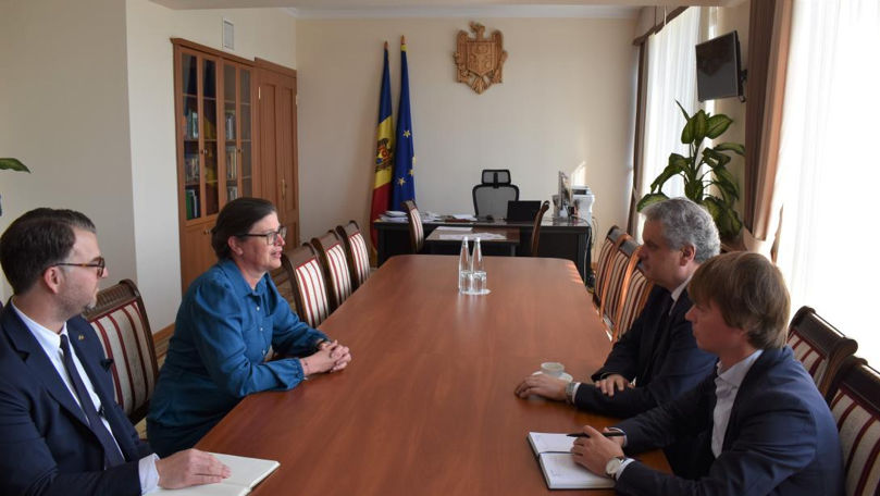Întrevedere de rămas-bun între Oleg Serebrian și ambasadoarea Suediei