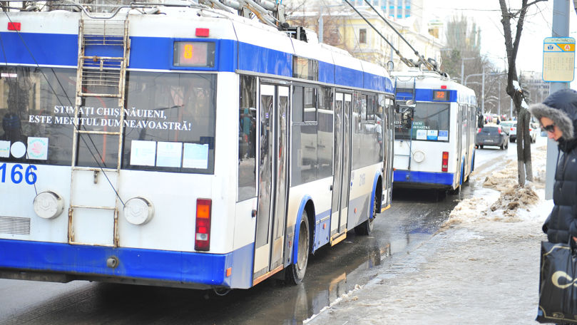 Atenție, călători: Cum vor circula troleibuzele astăzi pe străzi