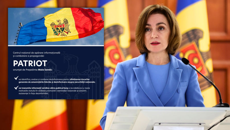 Sandu anunță concurs pentru funcția de director al Centrului Patriot