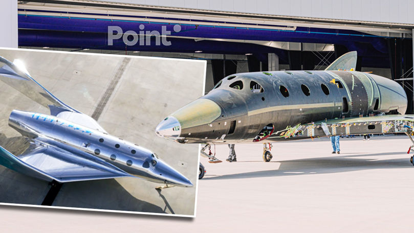 Американская компания Virgin Galactic представила космоплан нового поколения.