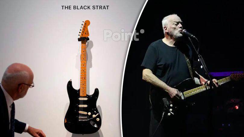 Гитара лидера Pink Floyd стала самой дорогой за всю историю продаж.