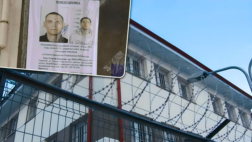 Deținutul evadat din Bender, de negăsit de o lună. Ce spun autoritățile