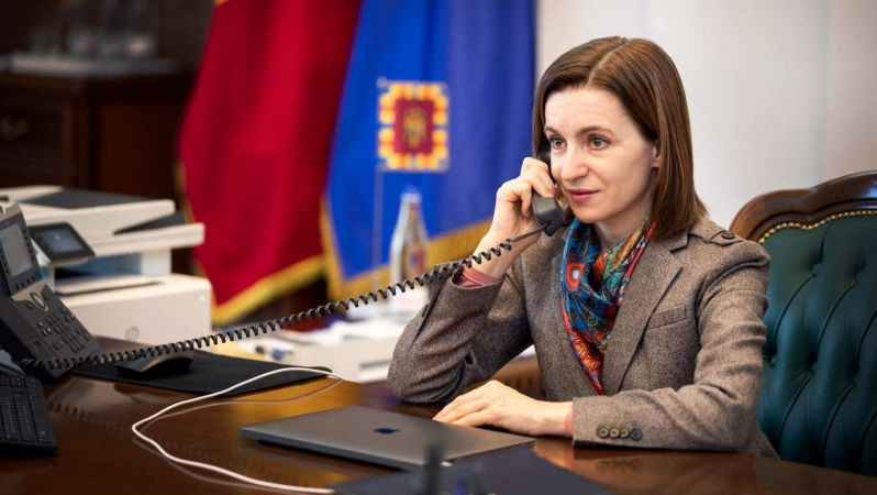 R. Moldova, sprijin ferm pentru Ucraina: Sandu a discutat cu Zelenski