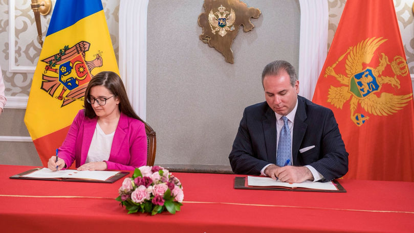 Reprezentanți din Moldova și Muntenegru au semnat un Acord de cooperare