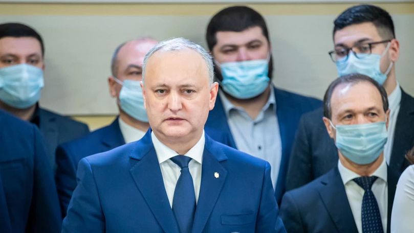 Додон: Мы будем настаивать на назначении правительства.