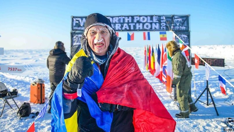 Maraton la Polul Nord: Dmitri Voloșin, locul 2 pentru R. Moldova