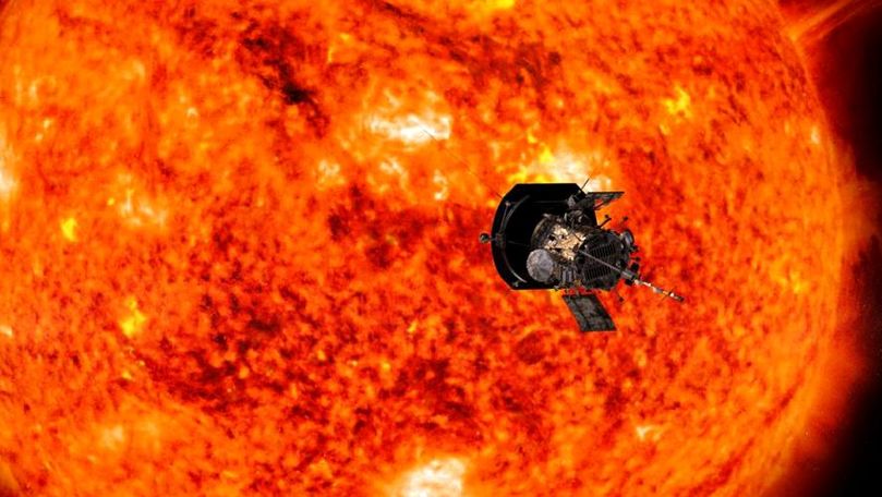 O navă spațială trimisă de NASA a atins învelișul exterior al Soarelui