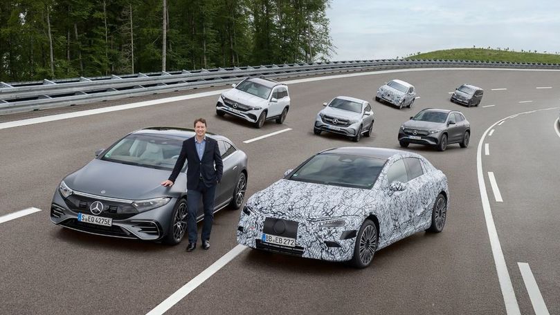 Mercedes-Benz: 3 platforme electrice în 2025 și 8 uzine de baterii