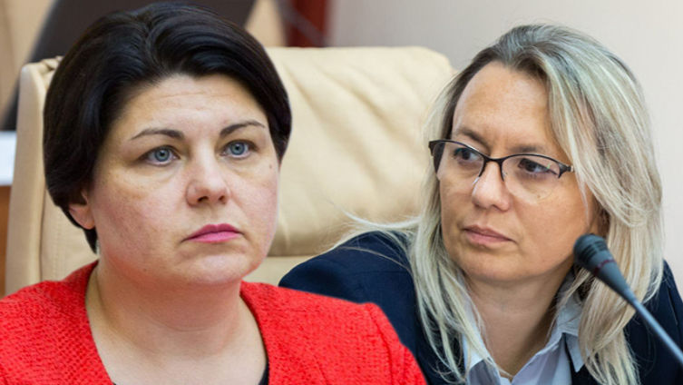 Гаврилица приняла отставку Кантараджиу: Я поблагодарила ее за работу и преданность делу. Коллаж: Point.md