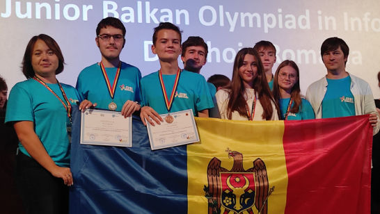 Argint și bronz pentru Moldova la Olimpiada Balcanică de Informatică
