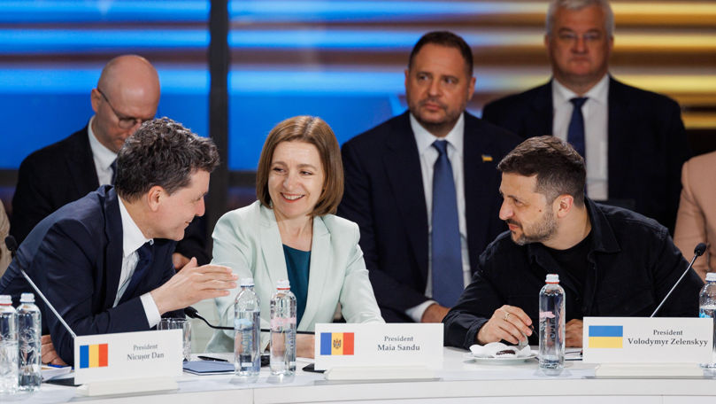 Întâlnirea Zelenski-Sandu-Dan. Despre ce au discutat oficialii la Odesa