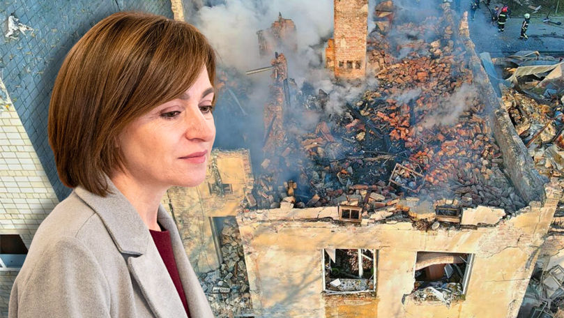 Sandu: Moldova sprijină Ucraina, care luptă pentru pace în Europa