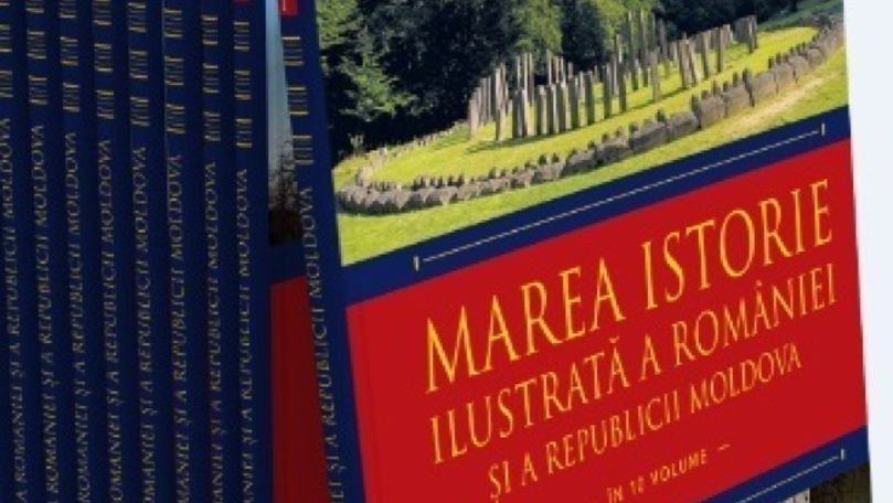 O colecție din 10 volume despre istora Moldovei și României, lansată