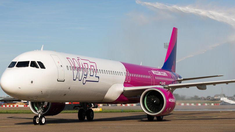 Wizz Air suspendă toate zborurile din Republica Moldova