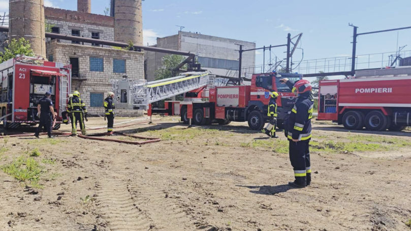 IGSU a participat la un exercițiu tactic interdepartamental la Cupcini