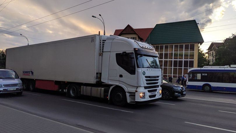 Объемы грузоперевозок в Молдове выросли за год лишь на 1,3%.