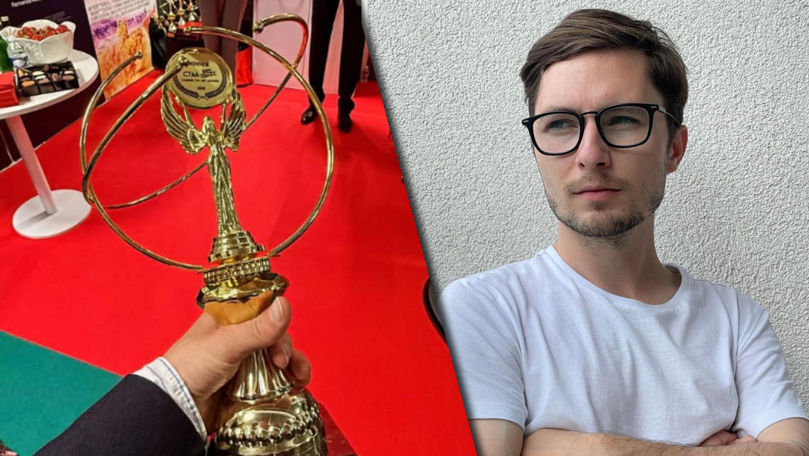 Un profesor moldovean, premiat la Cannes pentru cel mai bun scurtmetraj