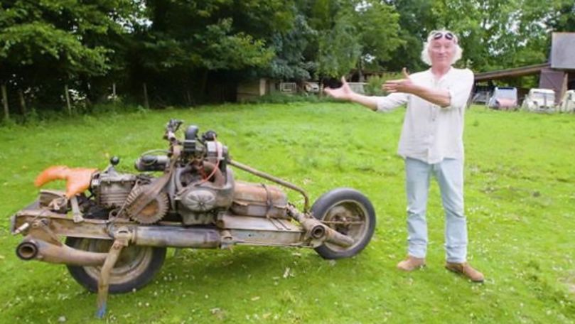 Omul care a transformat o mașină în motocicletă ca să-și salveze viața