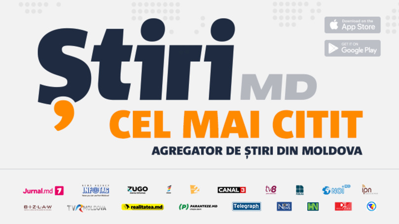 Știri.md, cel mai citit agregator de noutăți în limba română din Moldova