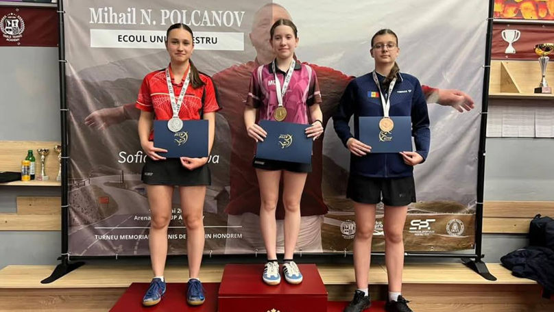 Sportivii din Bălți, premiați la Turneul Republican de Tenis de Masă