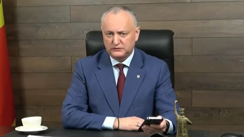 Лидер ПСРМ Игорь Додон. 