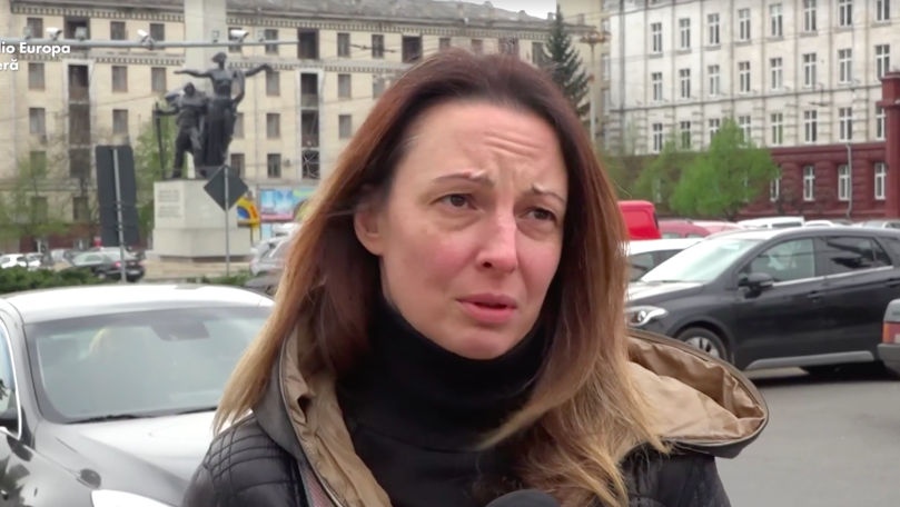 Reacția unei ucrainence la panglica de pe Hotelul Național: Provocare