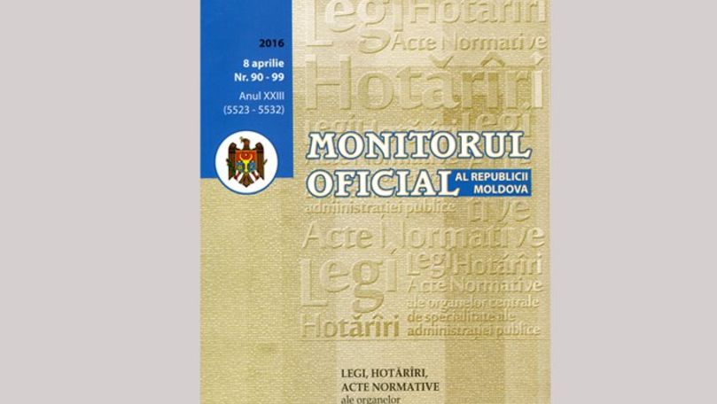 Monitorul Oficial: Modificările la Legea procuraturii, în vigoare