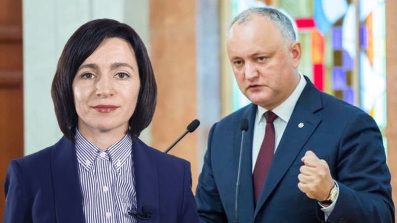 Maia Sandu: Igor Dodon e răul cel mare. Replica președintelui