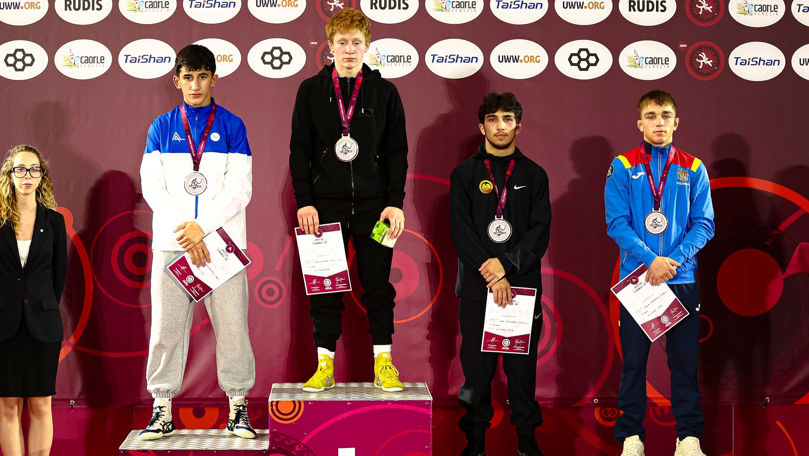 Medalie de bronz pentru Moldova, la Campionatul European de lupte