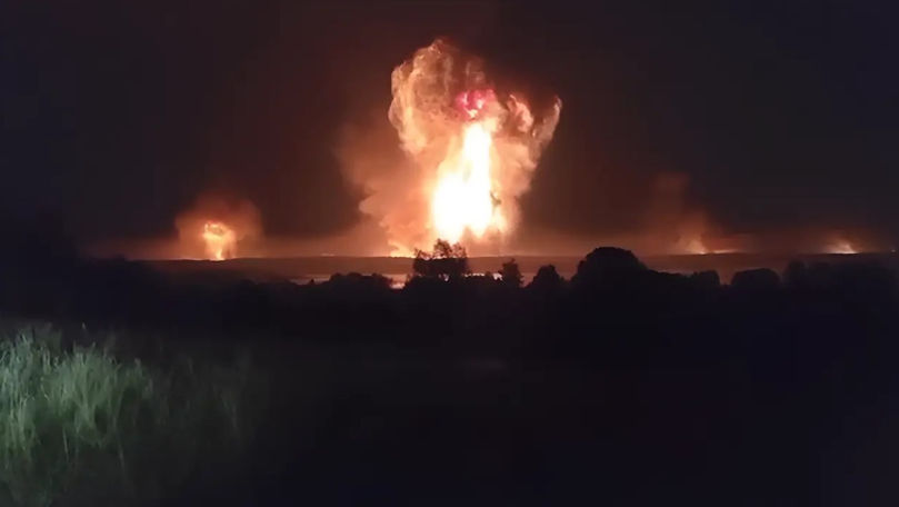 Ucraina a atacat o fabrică de armament din Rusia, provocând un incendiu