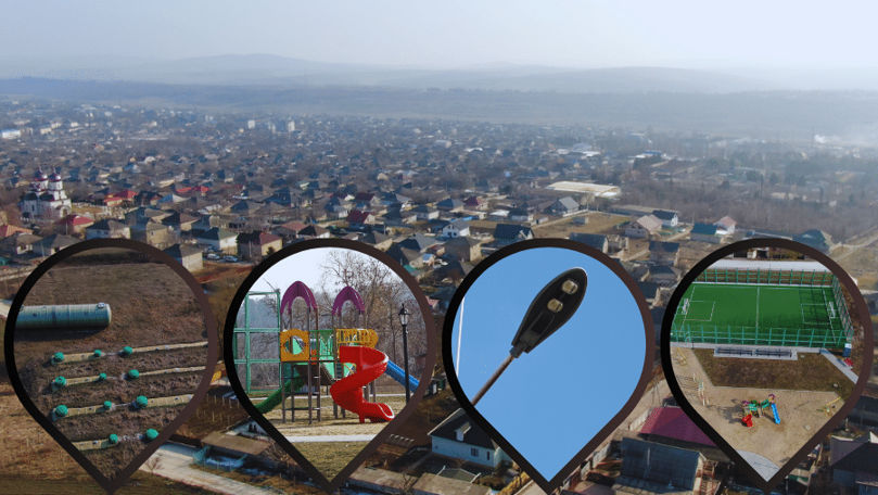 Drumuri, stadioane și canalizare: Orașul Sângerei se modernizează