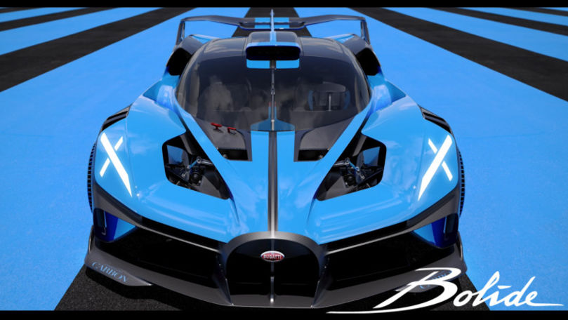 Bugatti a prezentat un hypercar de circuit capabil să atingă 480 km/h