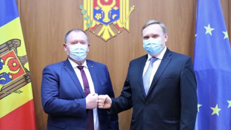  Аурелиу Чокой обсудил двустороннюю повестку дня с послом Украины в Молдове.