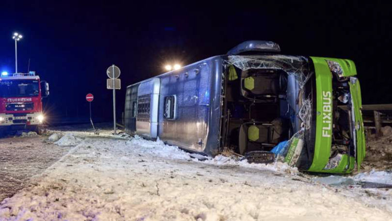 Germania: Doi morți și doi răniți într-un accident de autocar