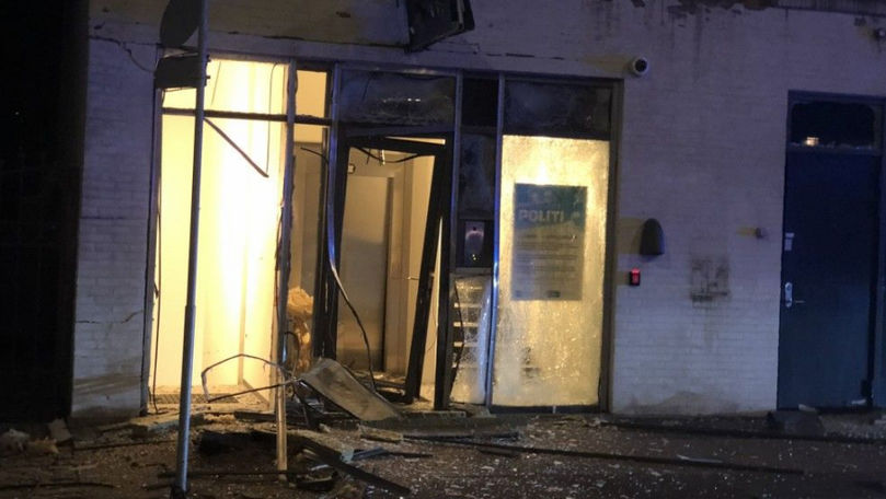 O explozie s-a produs lângă o secţie de poliţie din Copenhaga