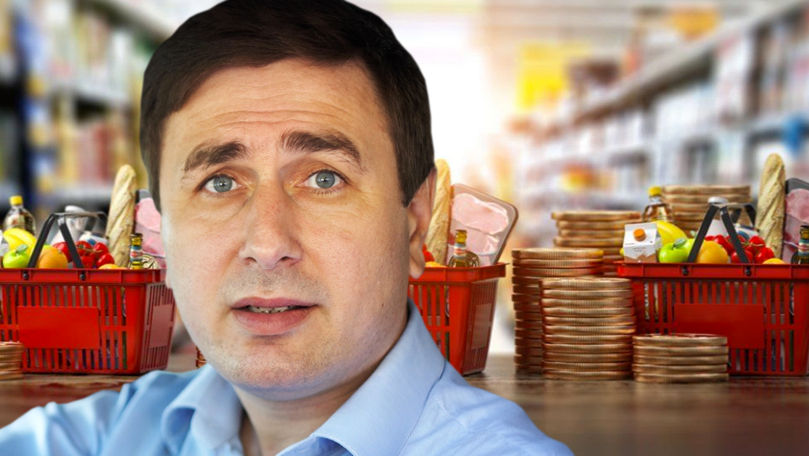 Ионицэ пояснил, почему инфляция падает, а на ценах это не ощущается. Коллаж: Point.md