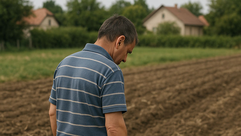 Amendă pentru un bărbat care a prelucrat terenul fratelui său fără acord