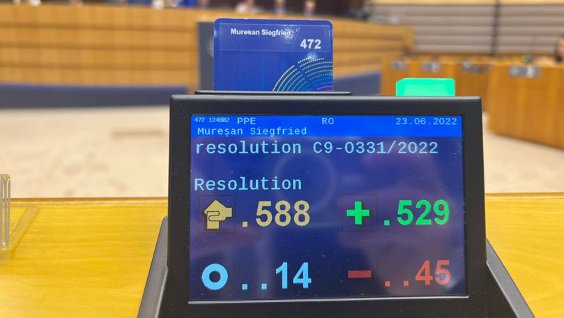Parlamentul European a votat Rezoluția privind statutul R. Moldova