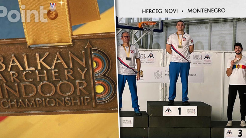 Молдавский лучник завоевал бронзовую медаль.