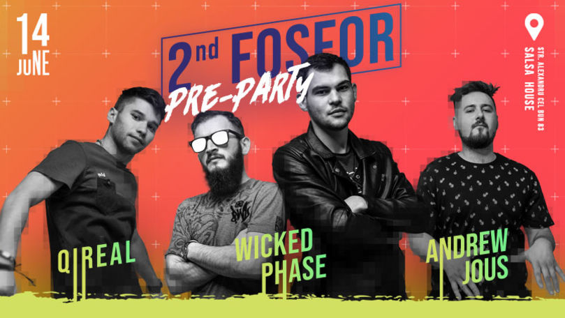 FOSFOR Pre-Party: Cel mai bun DJ-i ales va mixa în ziua festivalului